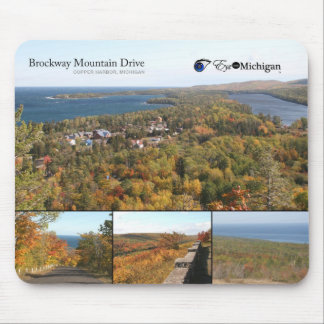 Tapis De Souris Commande de montagne de Brockway - port de cuivre