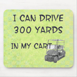 Tapis De Souris Commande jouante au golf