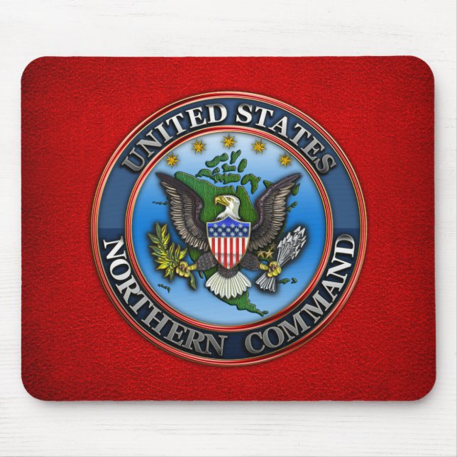 Tapis De Souris Commandement du Nord des États-Unis (Devant)
