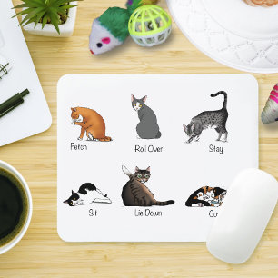 Tapis De Souris Commandes Cat