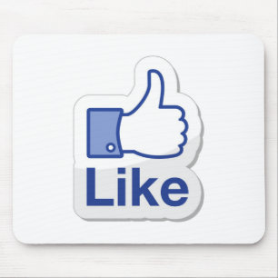 Tapis De Souris Comme le bouton (comme moi)
