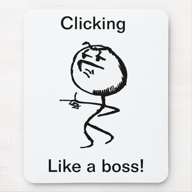 Tapis De Souris comme un patron (Devant)