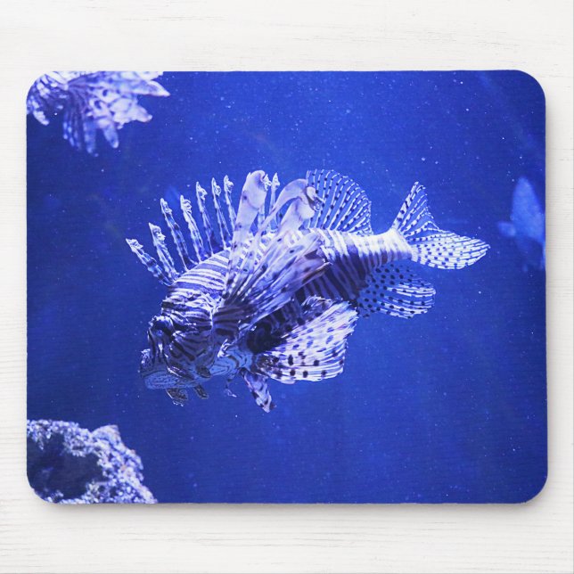Tapis De Souris Comme un poisson dans l'eau (Devant)
