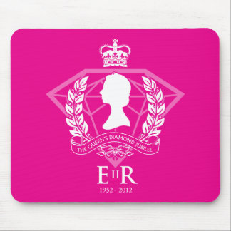 Tapis de souris commémoratif de jubilé de diamant