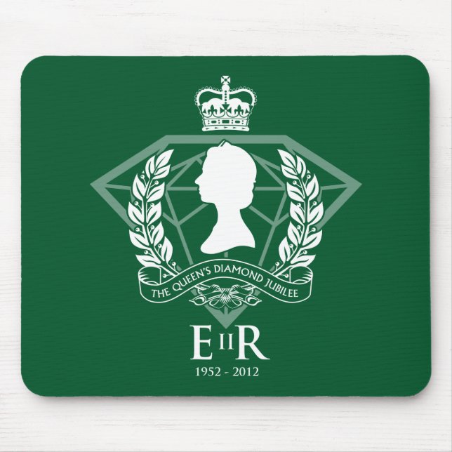 Tapis de souris commémoratif de jubilé de diamant (Devant)