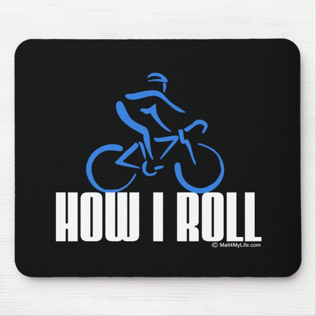 Tapis De Souris Comment je roule (Devant)