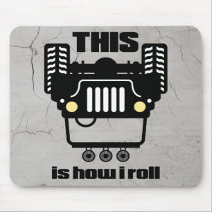 Tapis De Souris Comment je roule 4x4 tous terrains basculent le