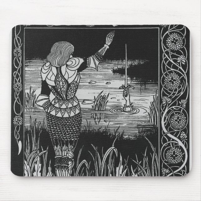 Tapis De Souris Comment l'épée Excalibur de monsieur Bedivere Cast (Devant)