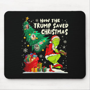 Tapis De Souris Comment Trump a sauvé Noël drôle Trum de Noël