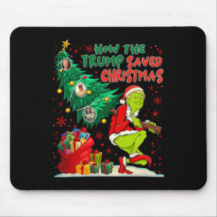 Tapis De Souris Comment Trump a sauvé Noël drôle Trum de Noël