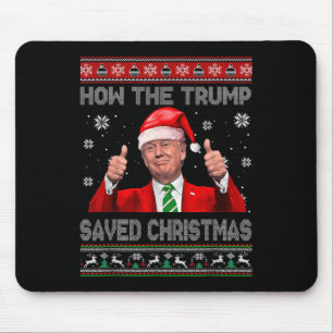 Tapis De Souris Comment Trump A Sauvé Noël Drôle Trump Diluant Tru
