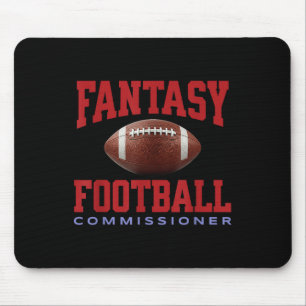 Tapis De Souris Commissaire de football fantastique, fête du jour 