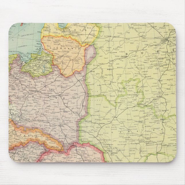 Tapis De Souris Communications en Europe orientale (Devant)