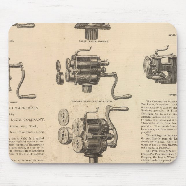 Tapis De Souris Compagnie Peck, Stow et Wilcox (Devant)