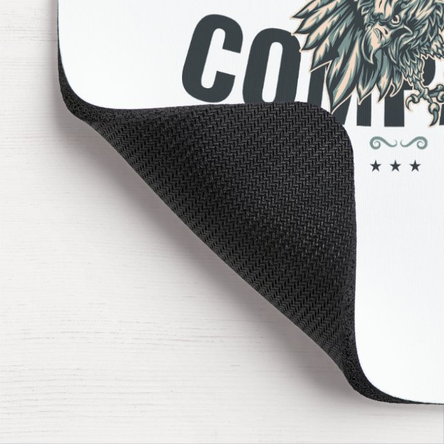 Tapis De Souris Compagnie Retro Eagle Design Américain (Coin)