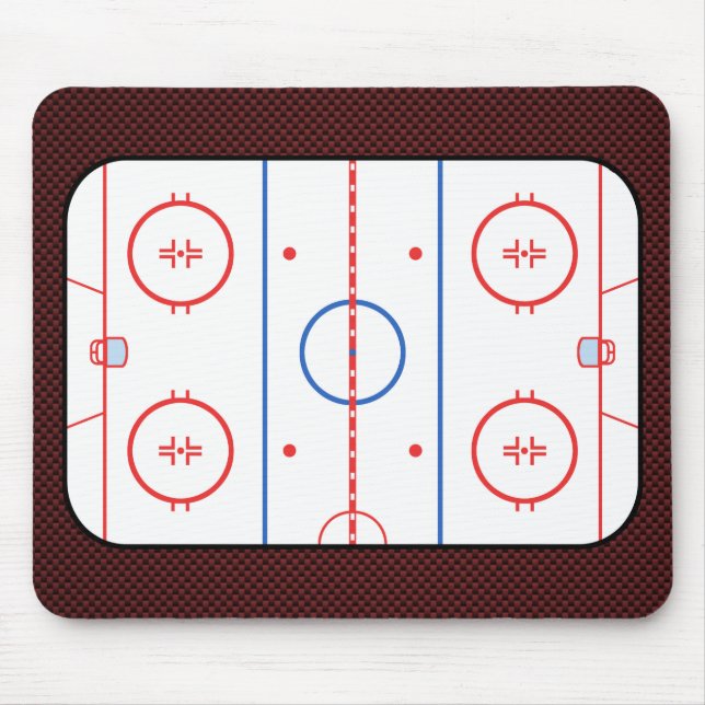 Tapis De Souris Compagnon de hockey Autographe prêt (Devant)