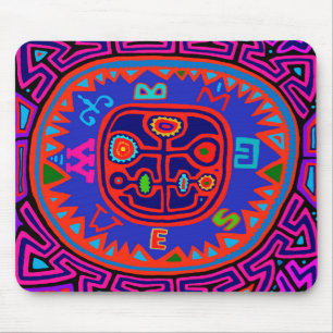 Tapis De Souris Compas Mola indienne de Kuna