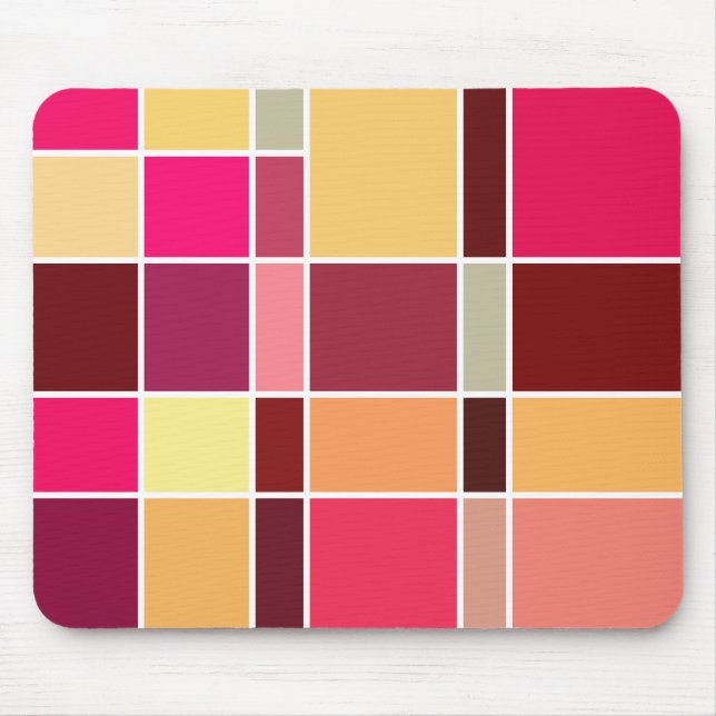 Tapis De Souris Composition Abstraite des couleurs (Devant)