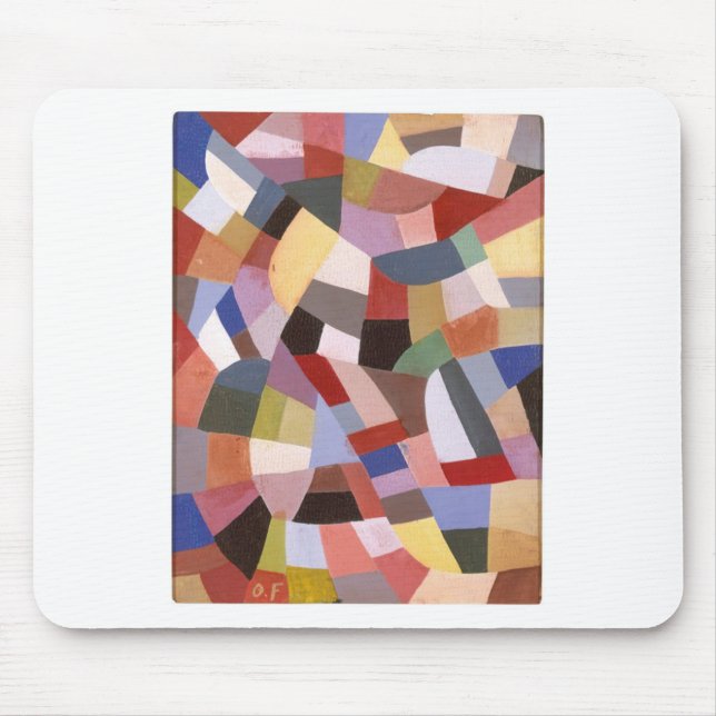 Tapis De Souris Composition par Otto Freundlich (Devant)