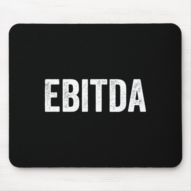 Tapis De Souris Comptable de la tenue de livres Ebitda  (Devant)