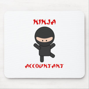 Tapis De Souris Comptable de Ninja