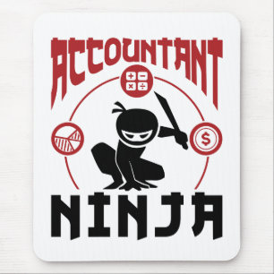 Tapis De Souris Comptable Ninja Comptabilité CPA