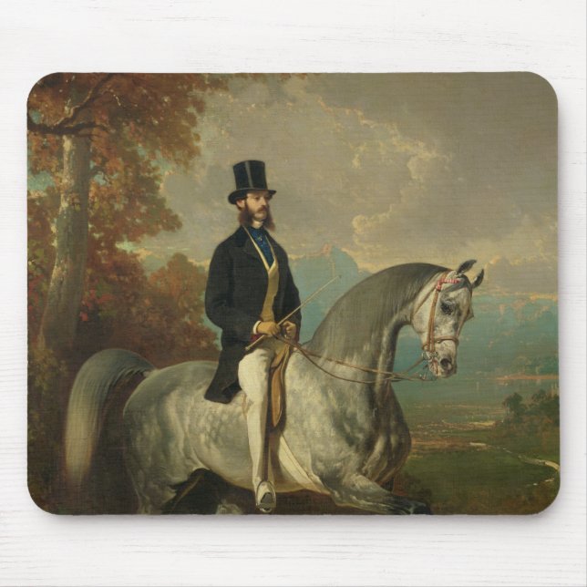 Tapis De Souris Compte Alfred De Montgomery 1850-60 (Devant)