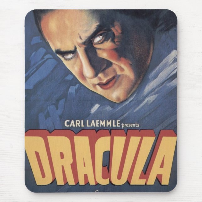 Tapis De Souris Compte Dracula 1931 (Devant)