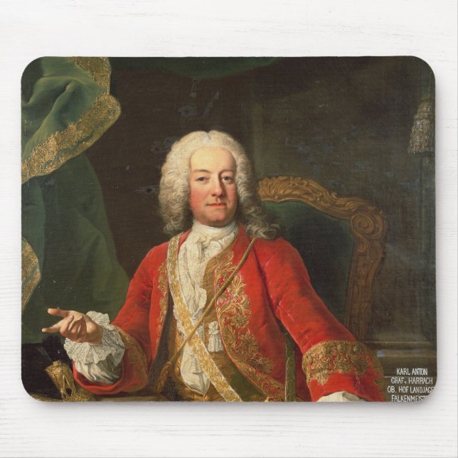 Tapis De Souris Compte Karl Anton von Harrach (Devant)