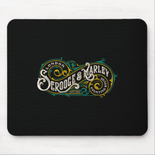 Tapis De Souris Comptoir de Scrooge et Marley Cantique de Noël 