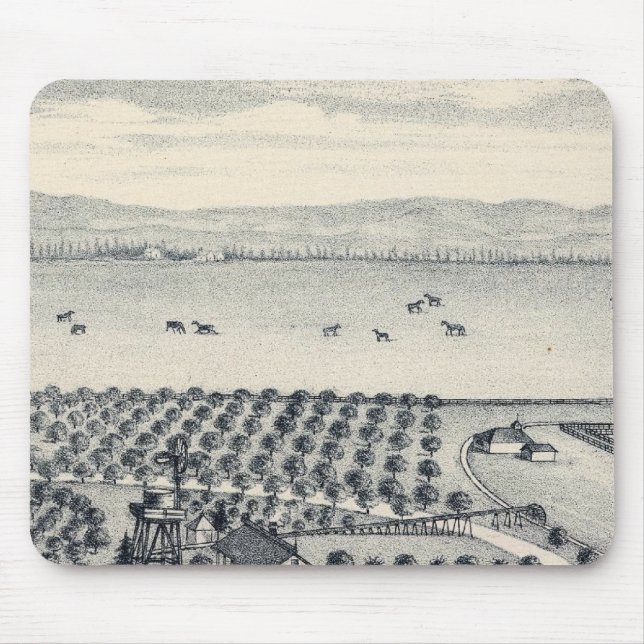 Tapis De Souris Comté de Fresno, Californie 20 (Devant)