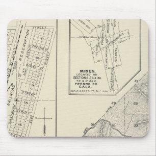 Tapis De Souris Comté de Madera, Californie