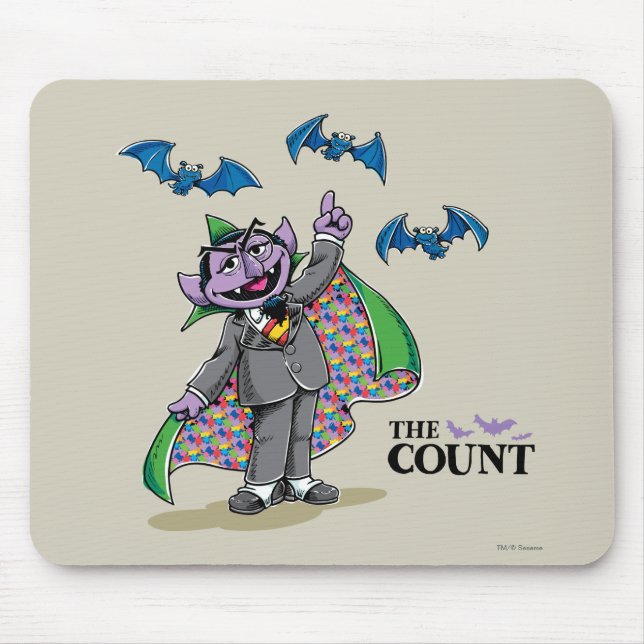 Tapis De Souris Comte von Count vintage (Devant)