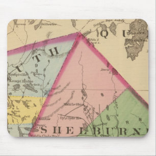 Tapis De Souris Comtés de Yarmouth, Shelburne, N.-É.