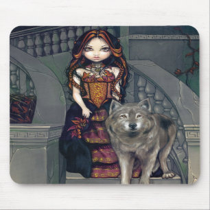 Tapis De Souris Comtesse" Mousepad "de loup