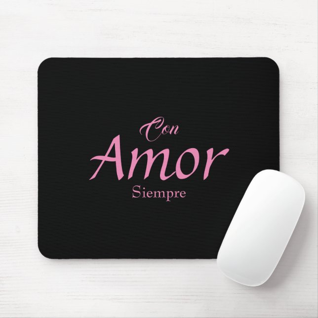 Tapis De Souris Con Amor, Siempre Mousepad (Avec souris)