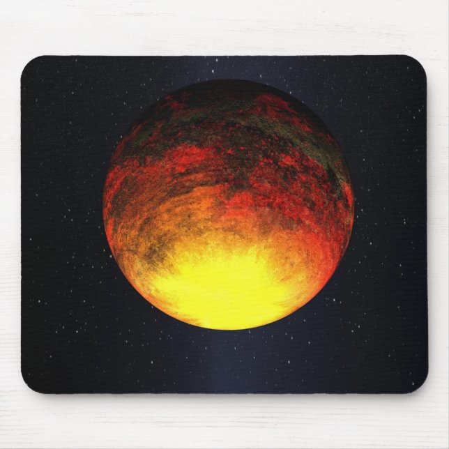 Tapis De Souris Concept artistique de Kepler-10b (Devant)