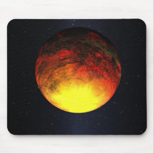 Tapis De Souris Concept d'artiste de Kepler-10b