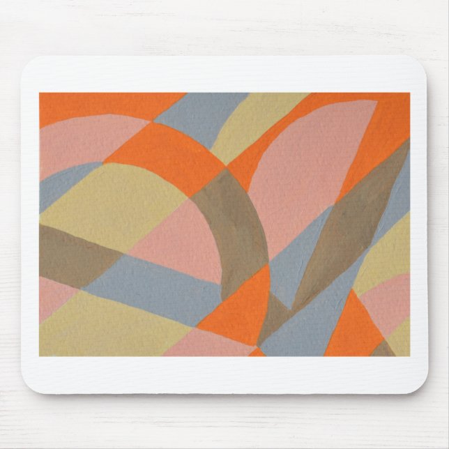Tapis De Souris Conception abstraite de la peinture originale (Devant)