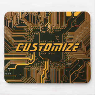 Tapis De Souris Conception artistique de carte de circuit imprimé 