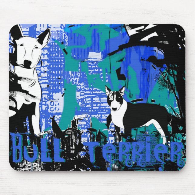 Tapis De Souris Conception artistique de race de chien de (Devant)