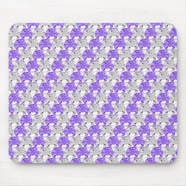 Tapis De Souris Conception assez pourpre et claire de rayure de (Devant)
