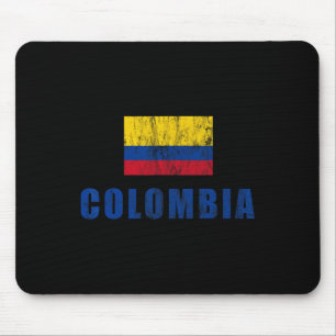 Tapis De Souris Conception Colombie Vêtements Colombiens Tenue Pet