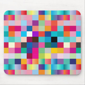 Tapis De Souris "Conception colorée multi"