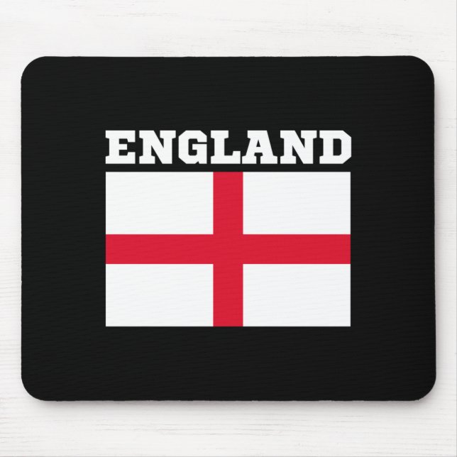 Tapis De Souris Conception d'amant de football d'Angleterre pour h (Devant)