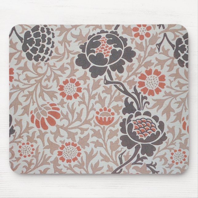 Tapis De Souris Conception d'art botanique de William Morris Graft (Devant)