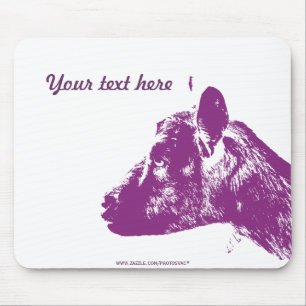 Tapis De Souris Conception d'art pop amateur amoureux de chèvre vi