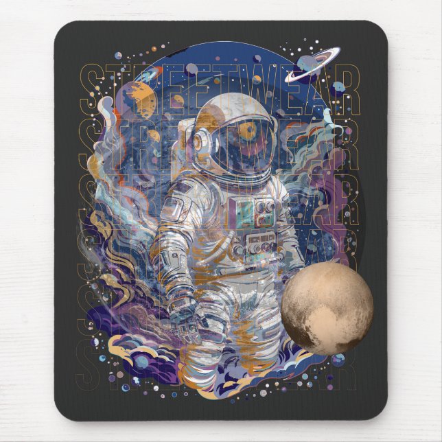 Tapis De Souris Conception d'astronaute (Devant)