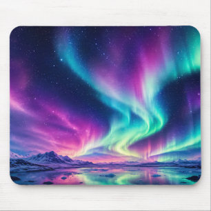 Tapis De Souris Conception d'Aurore Boréale