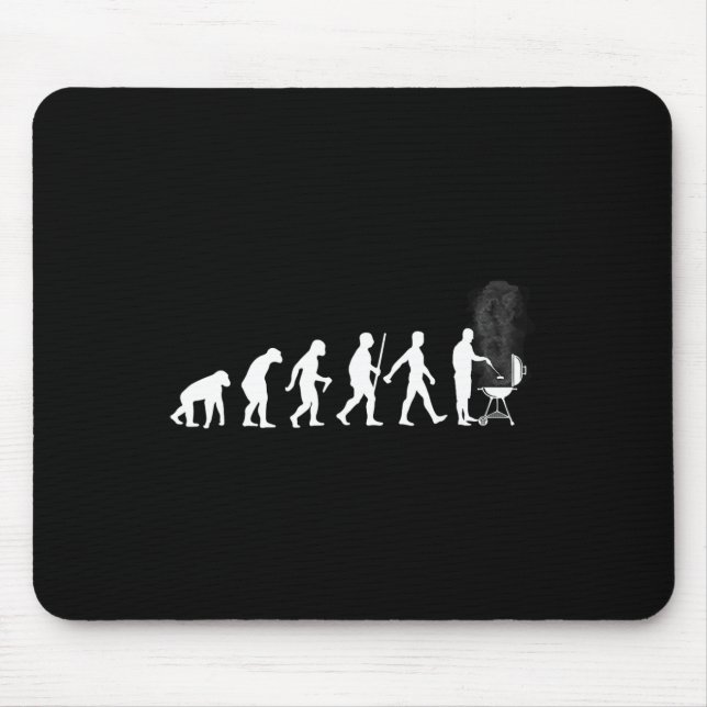 Tapis De Souris Conception de barbecue cool pour hommes femmes Byr (Devant)